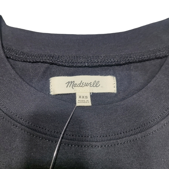 Madewell Pocket Tee Dress - Black - Picture 8 of 8